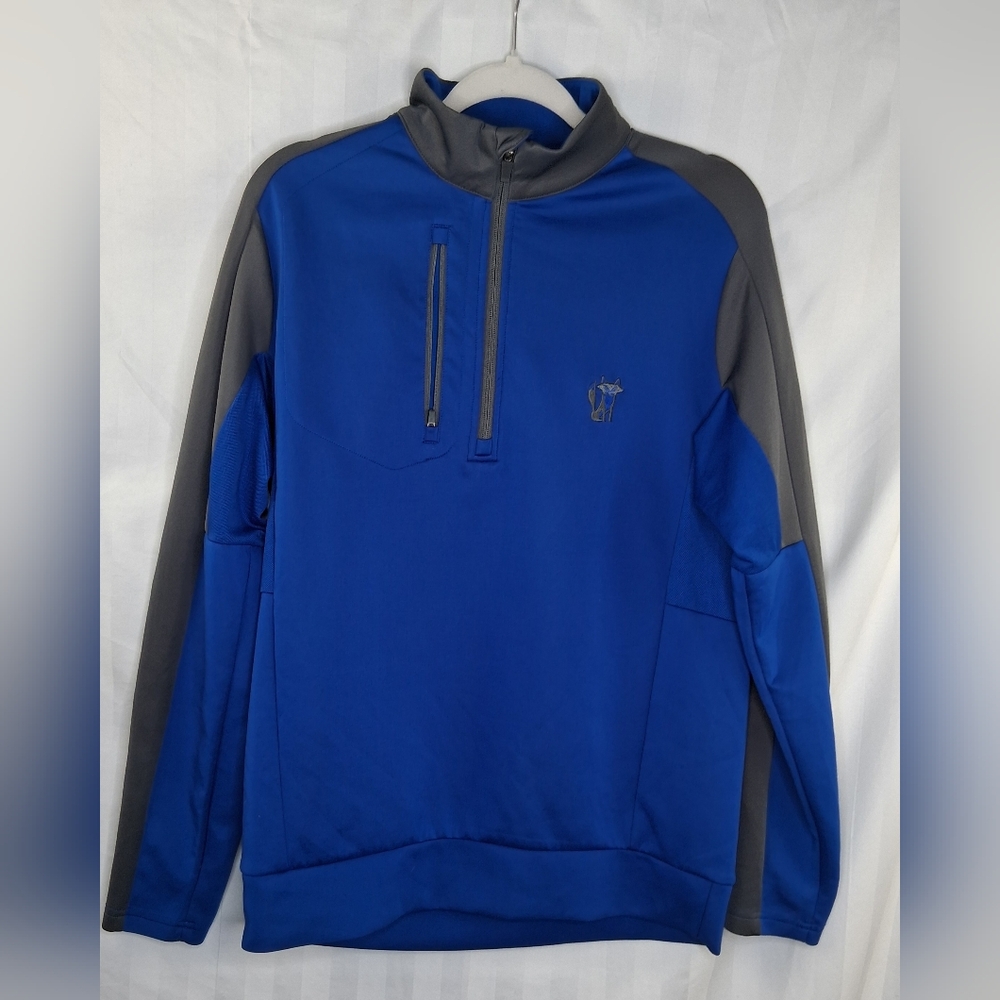 Performance Jacket Men's 1/4 Zip Antigua Zip Pockets Size M